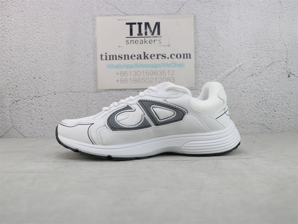 Dior B30 SNEAKER White Mesh and Technical Fabric